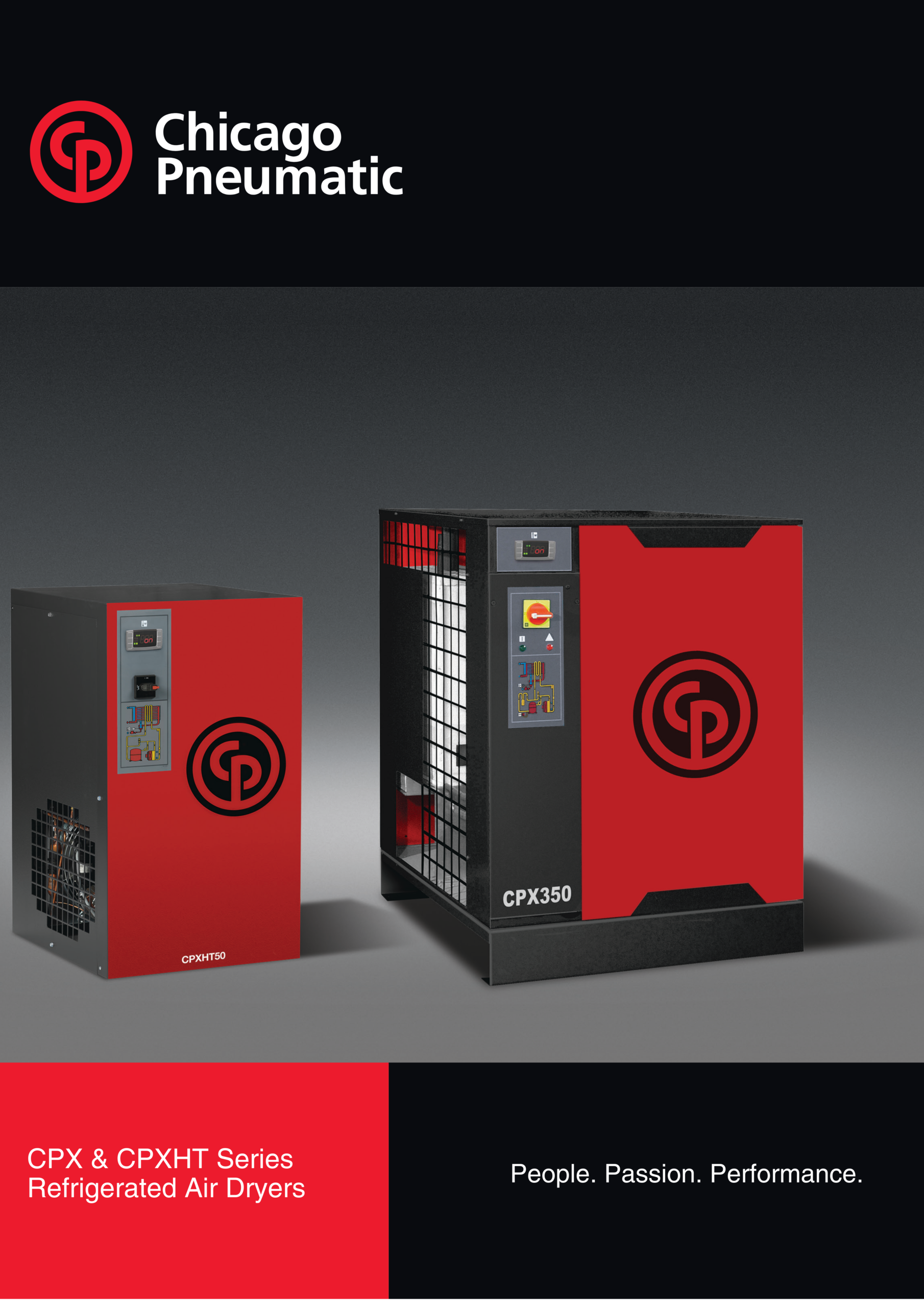 Chicago Pneumatic CPX and CPXHT refrigerated air dryer brochure