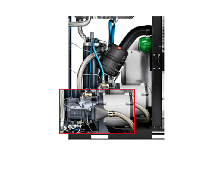 Oil cooled iPM motor - interior permanent magnet design